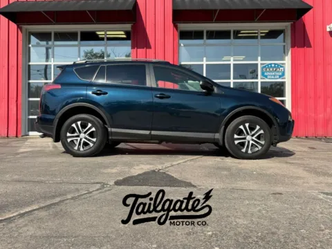 Blue 2018 Toyota RAV4 LE Sport Utility 4D for sale in Fremont, NE