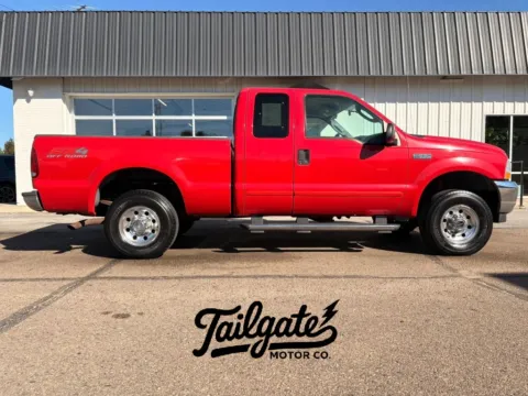 Red 2004 Ford F250 Super Duty Super Cab Lariat Pickup 4D 6 3/4 ft for sale in Fremont, NE