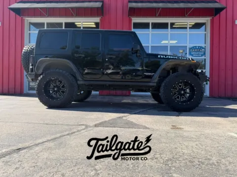 Black 2015 Jeep Wrangler Unlimited Rubicon Sport Utility 4D for sale in Fremont, NE