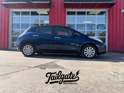 Blue 2017 Nissan LEAF S Hatchback 4D for sale in Fremont, NE
