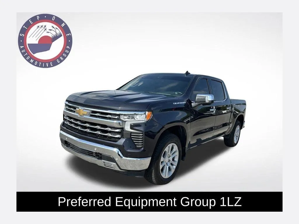 Gray 2023 Chevrolet Silverado 1500 LTZ for sale in Pensacola, FL