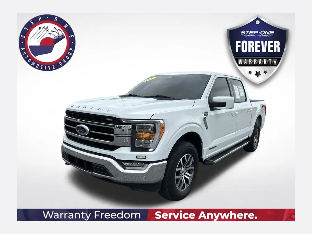 White 2022 Ford F-150 Lariat for sale in Pensacola, FL