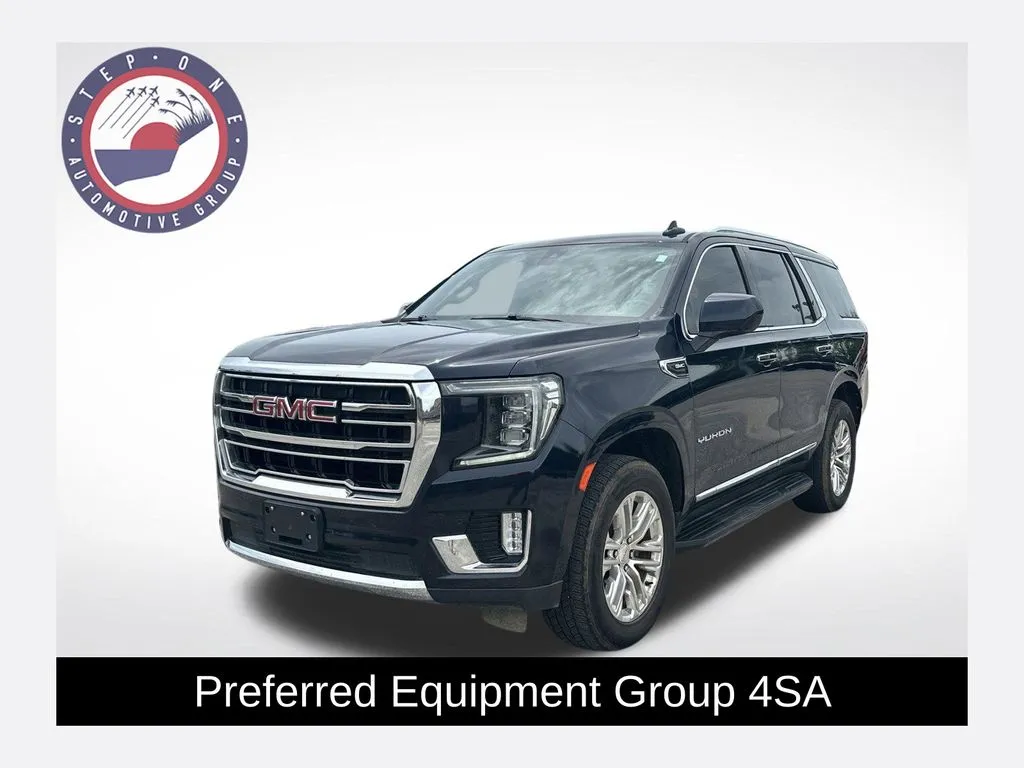 Blue 2021 GMC Yukon SLT for sale in Pensacola, FL