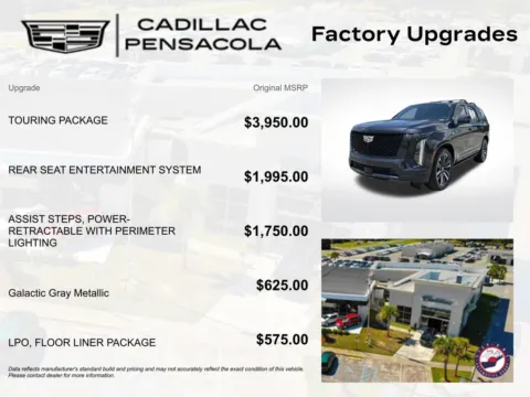 Another view of 2025 Cadillac Escalade Sport for sale in Pensacola, FL at Step One Motorsports
