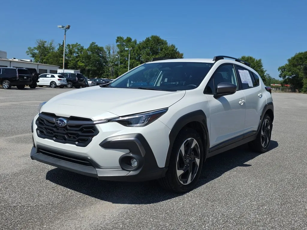 White 2024 Subaru Crosstrek Limited for sale in Pensacola, FL