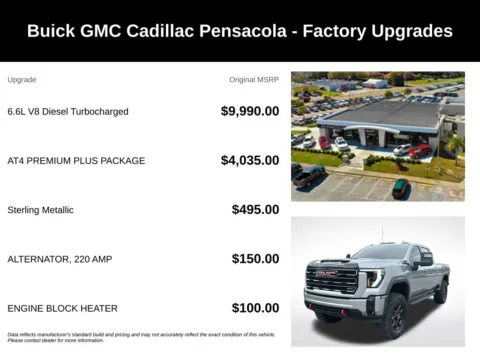 More photos of 2025 GMC Sierra 2500HD AT4 at Step One Motorsports, FL