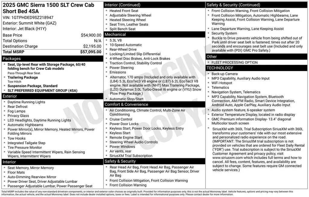 2025 GMC Sierra 1500 SLT for sale in Pensacola, FL