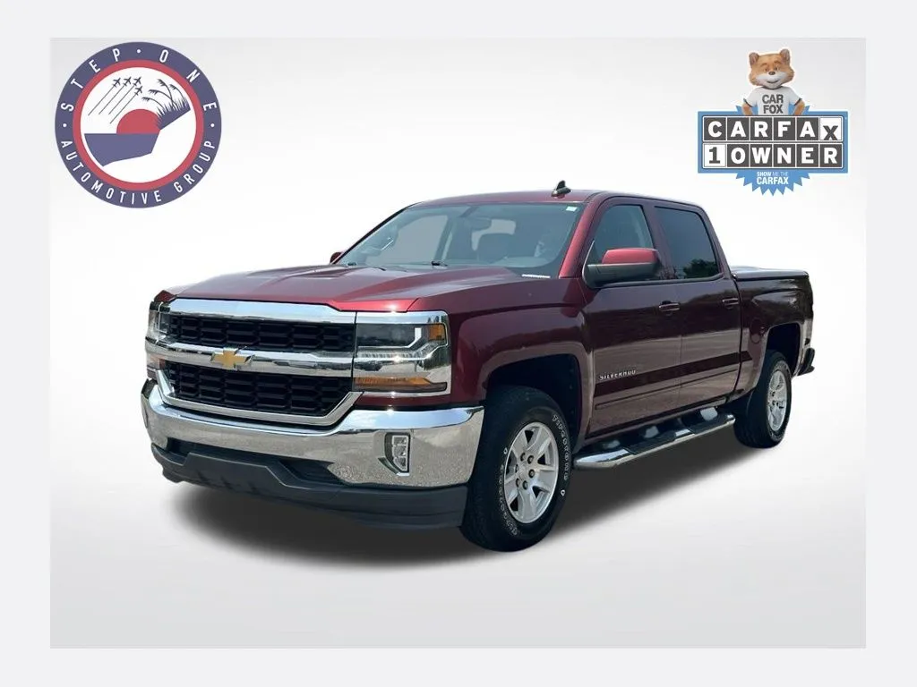 Red 2017 Chevrolet Silverado 1500 LT for sale in Pensacola, FL
