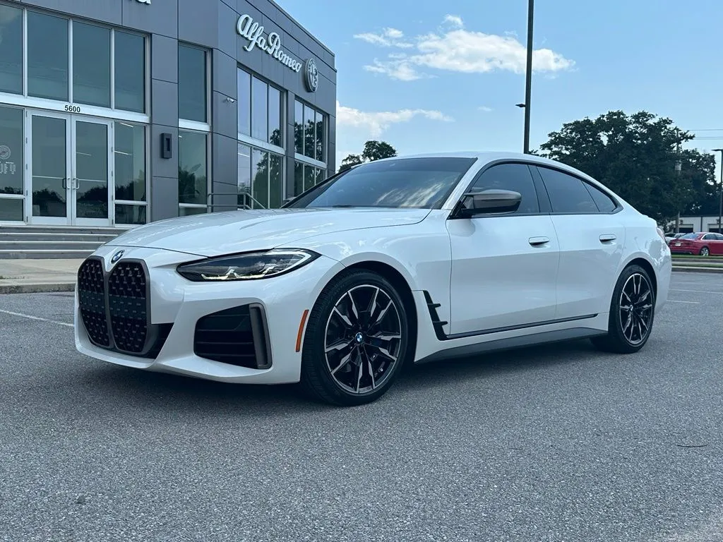 White 2024 BMW 4 Series M440i Gran Coupe for sale in Pensacola, FL