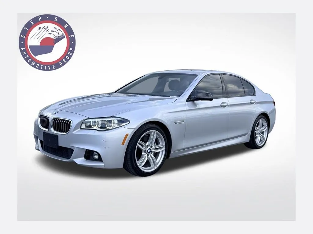 Silver 2016 BMW 5 Series 535i for sale in Pensacola, FL