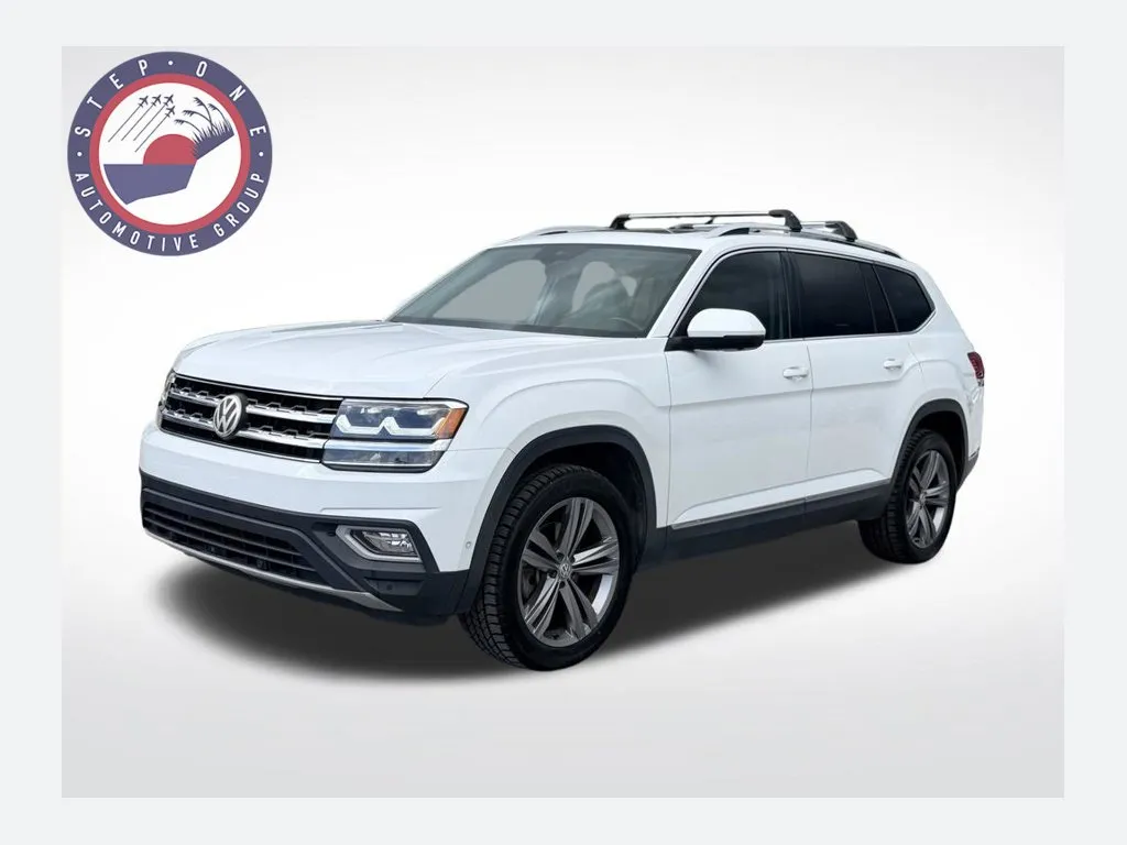 White 2019 Volkswagen Atlas SEL Premium for sale in Pensacola, FL