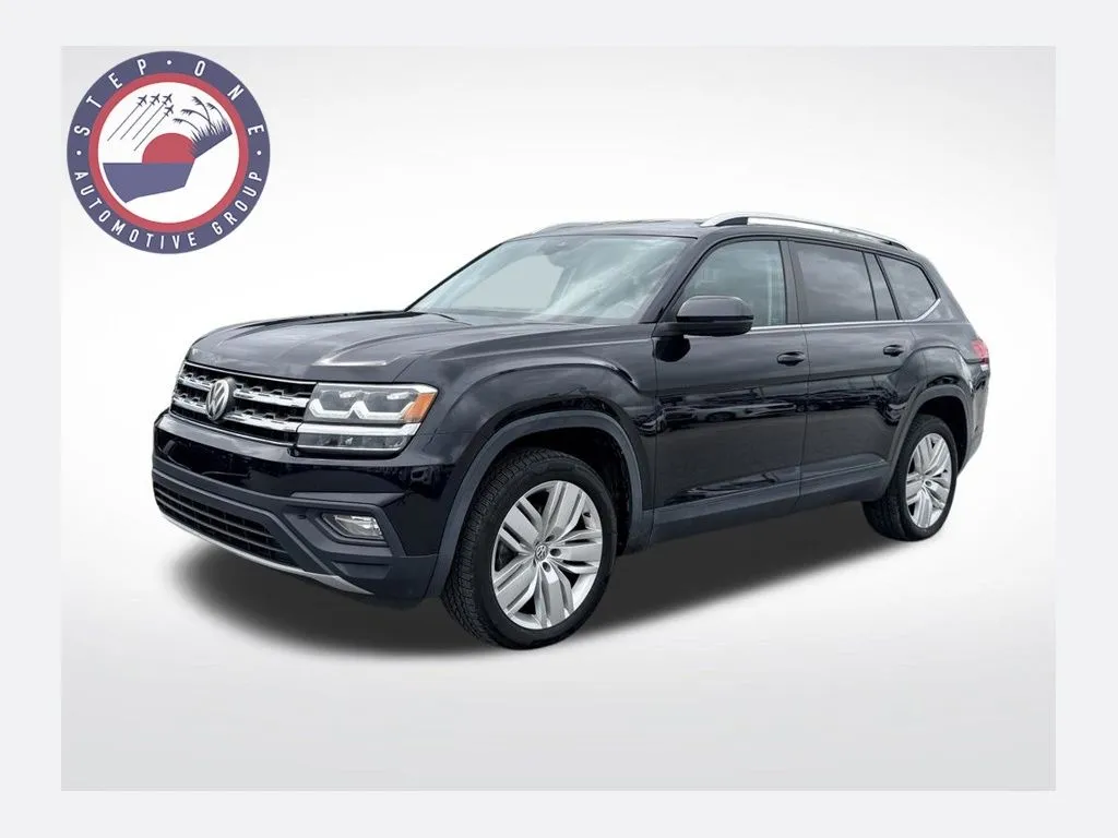 Black 2019 Volkswagen Atlas 3.6L V6 SE for sale in Pensacola, FL