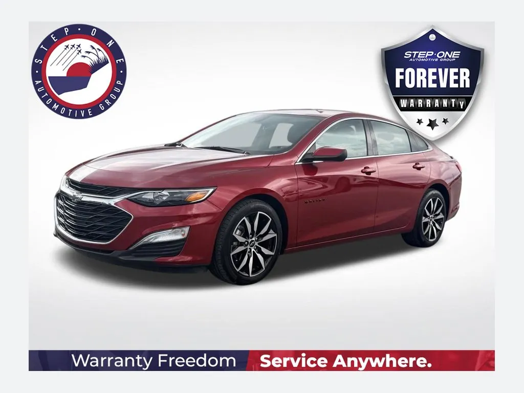Red 2025 Chevrolet Malibu RS for sale in Pensacola, FL