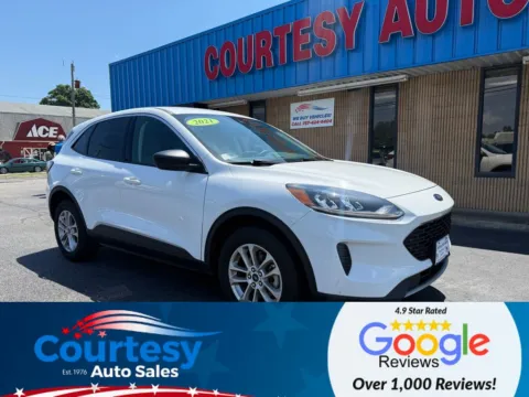 White 2021 Ford Escape Hybrid SE for sale in Chesapeake, VA