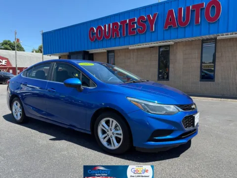Blue 2018 Chevrolet Cruze LT for sale in Chesapeake, VA