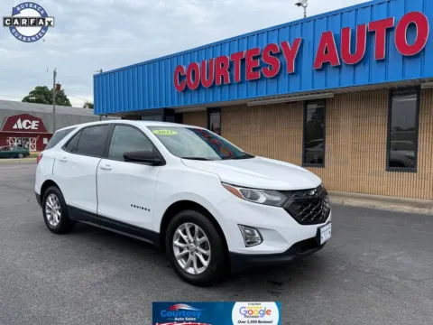 White 2021 Chevrolet Equinox LS for sale in Chesapeake, VA