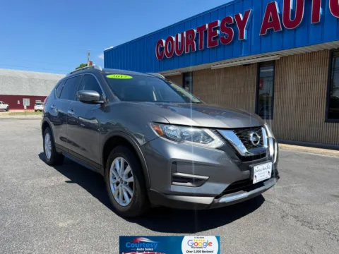 Gray 2017 Nissan Rogue SV for sale in Chesapeake, VA