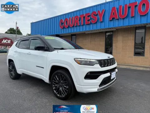 White 2023 Jeep Compass Limited for sale in Chesapeake, VA