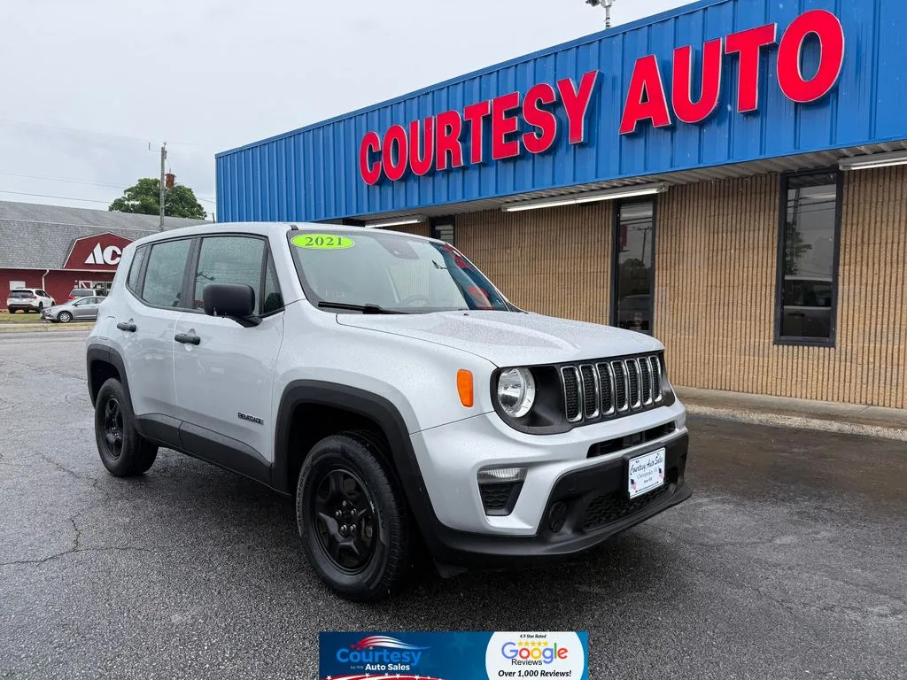Silver 2021 Jeep Renegade Sport for sale in Chesapeake, VA