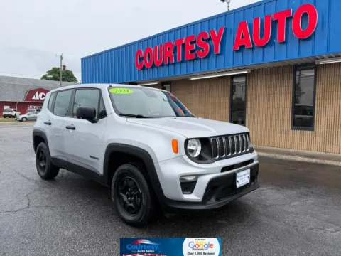 Silver 2021 Jeep Renegade Sport for sale in Chesapeake, VA