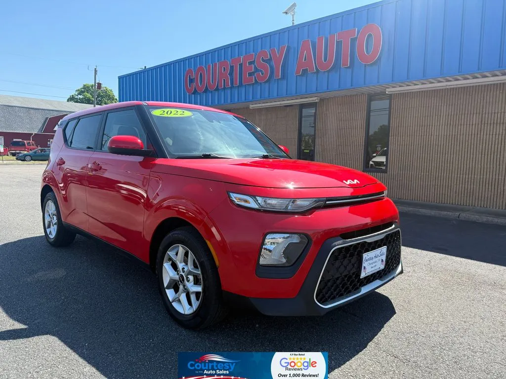 Red 2022 Kia Soul LX for sale in Chesapeake, VA