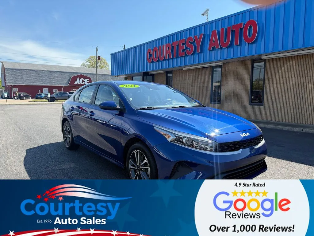 Blue 2024 Kia Forte LXS for sale in Chesapeake, VA