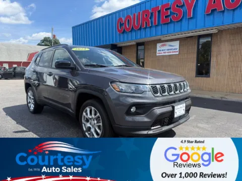 Gray 2024 Jeep Compass Latitude Lux for sale in Chesapeake, VA