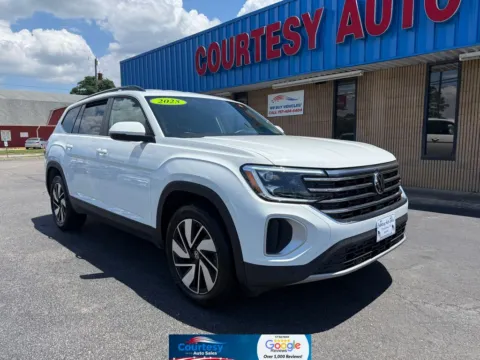 White 2025 Volkswagen Atlas 2.0T SE w/Technology for sale in Chesapeake, VA