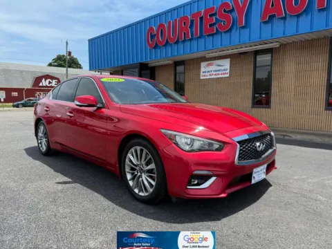 Gray 2021 INFINITI Q50 3.0t LUXE for sale in Chesapeake, VA