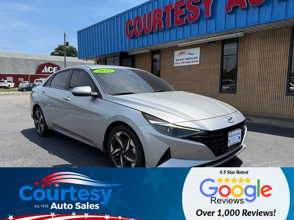 Silver 2023 Hyundai Elantra SEL for sale in Chesapeake, VA