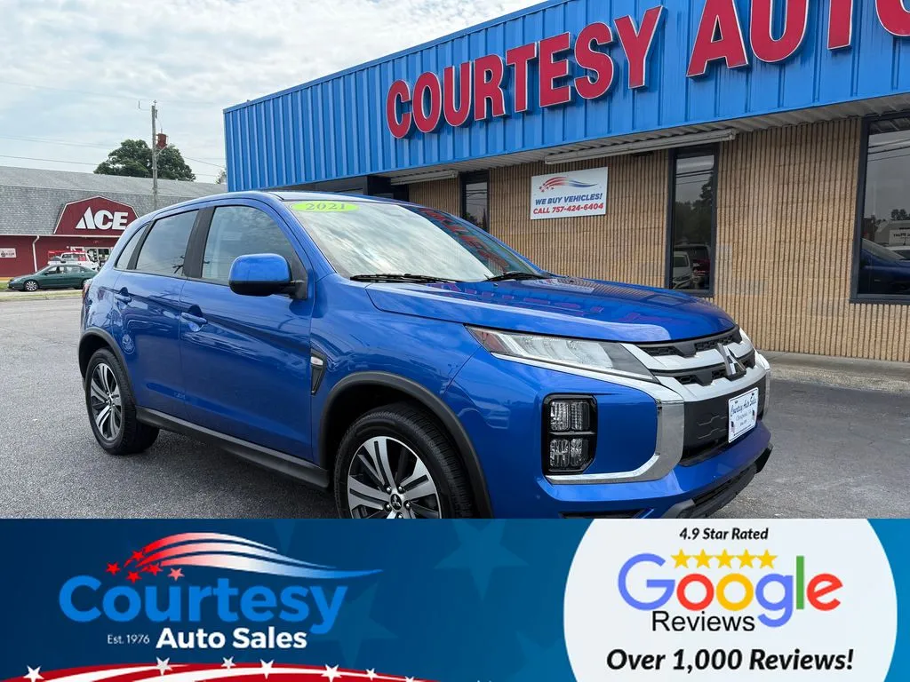 Blue 2021 Mitsubishi Outlander Sport 2.0 ES for sale in Chesapeake, VA