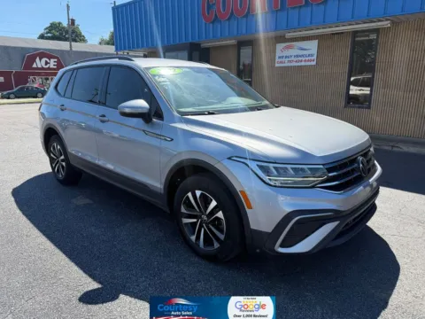 Silver 2022 Volkswagen Tiguan 2.0T S for sale in Chesapeake, VA