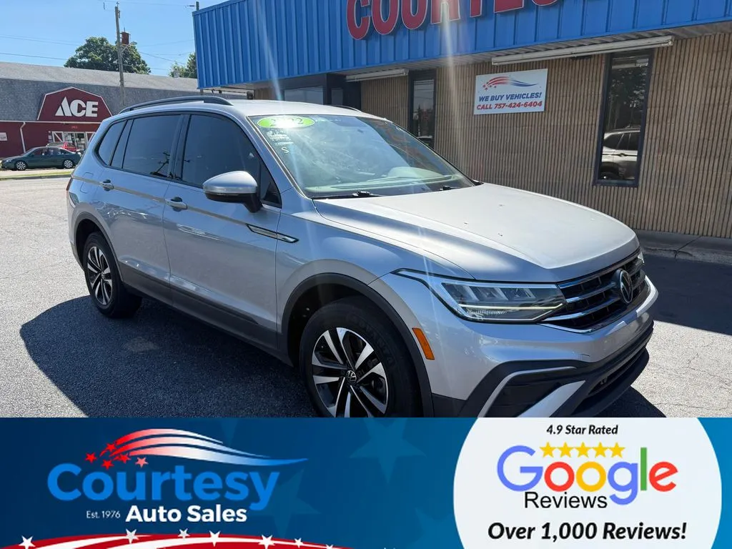 Silver 2022 Volkswagen Tiguan 2.0T S for sale in Chesapeake, VA
