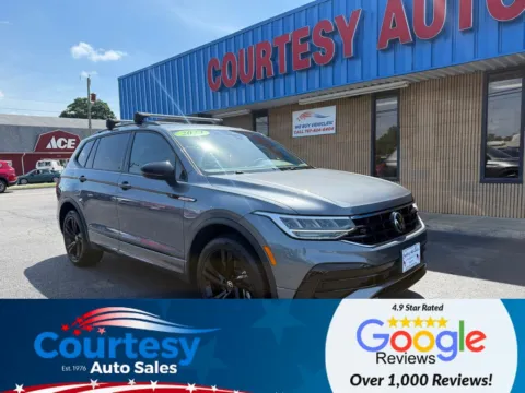 Gray 2023 Volkswagen Tiguan 2.0T SE R-Line Black for sale in Chesapeake, VA
