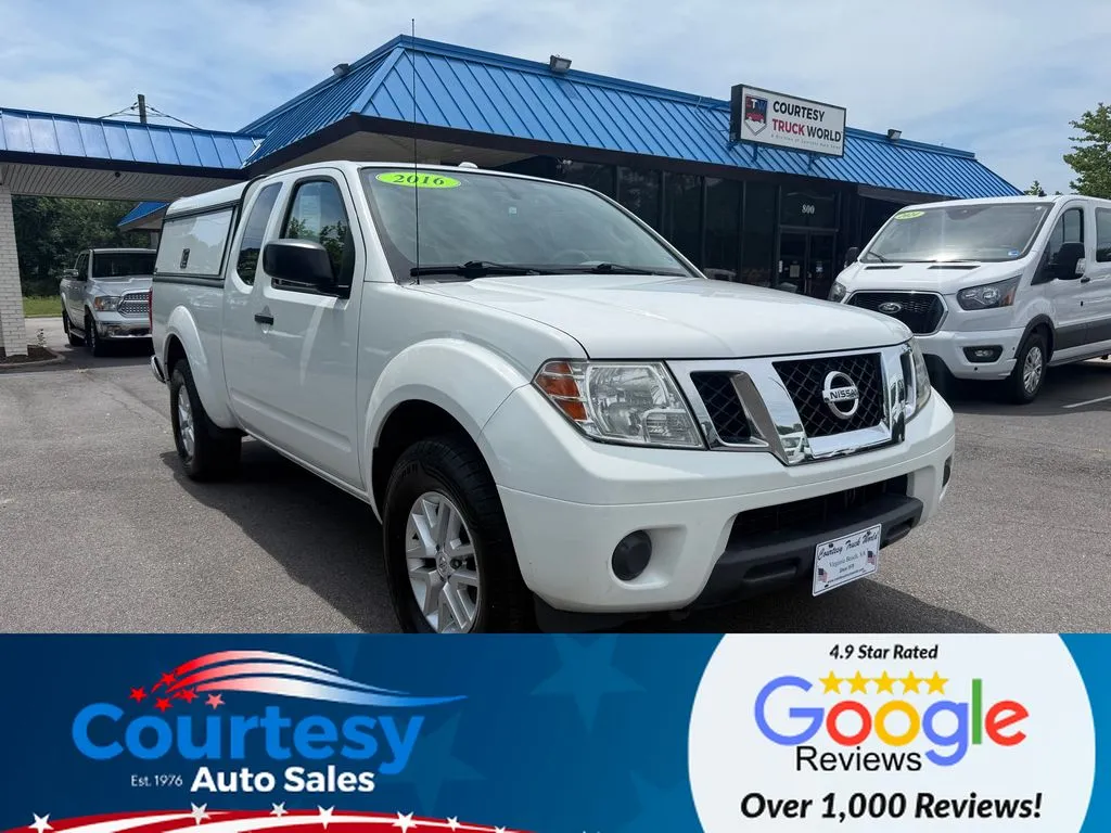 White 2016 Nissan Frontier SV for sale in Chesapeake, VA
