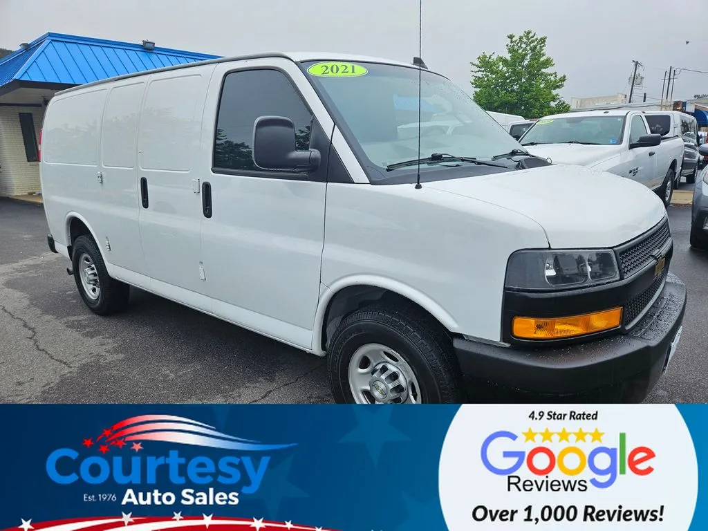 White 2021 Chevrolet Express 2500 Work Van for sale in Chesapeake, VA