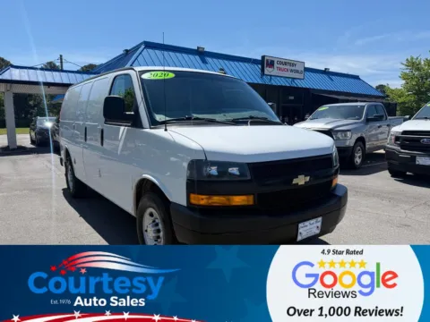 White 2020 Chevrolet Express 2500 Work Van for sale in Chesapeake, VA
