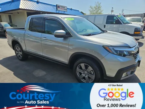 Silver 2020 Honda Ridgeline RTL-E for sale in Chesapeake, VA