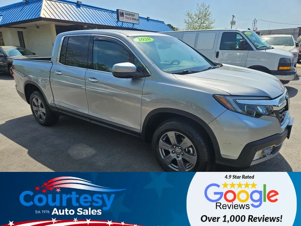 Silver 2020 Honda Ridgeline RTL-E for sale in Chesapeake, VA