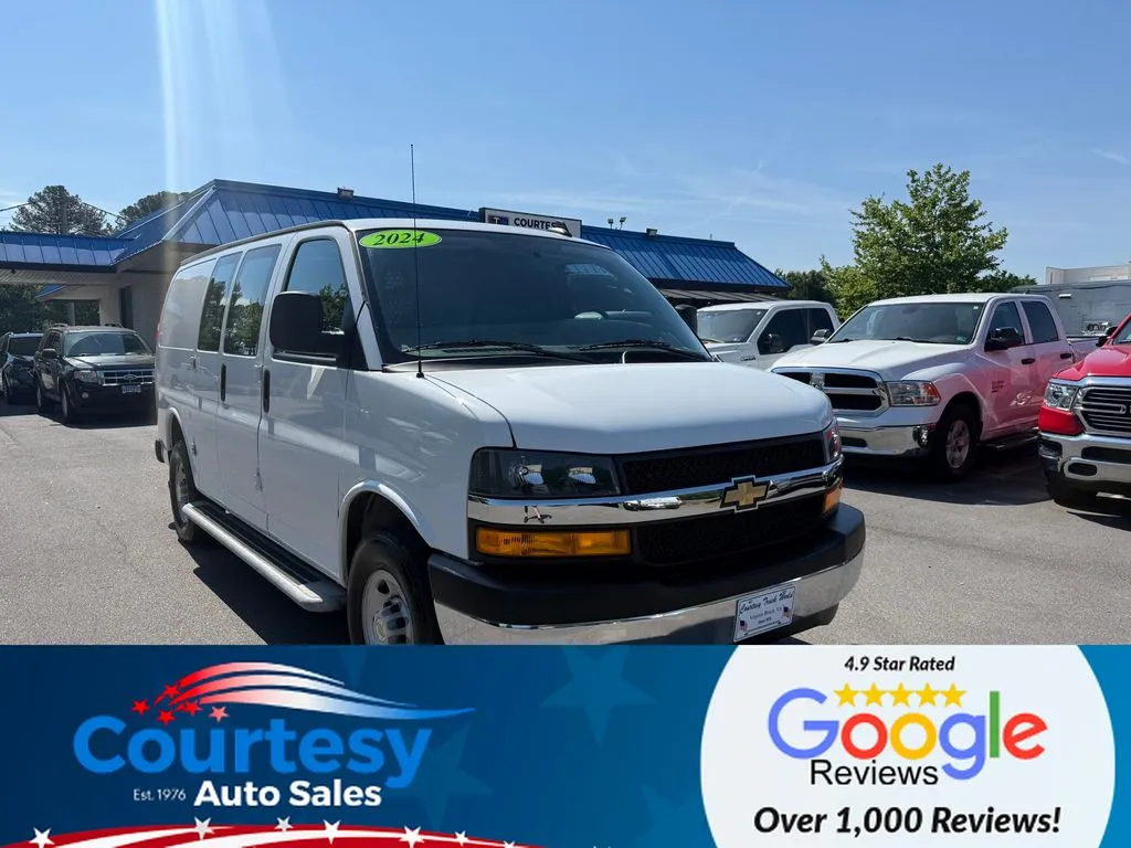 White 2024 Chevrolet Express 2500 Work Van for sale in Chesapeake, VA