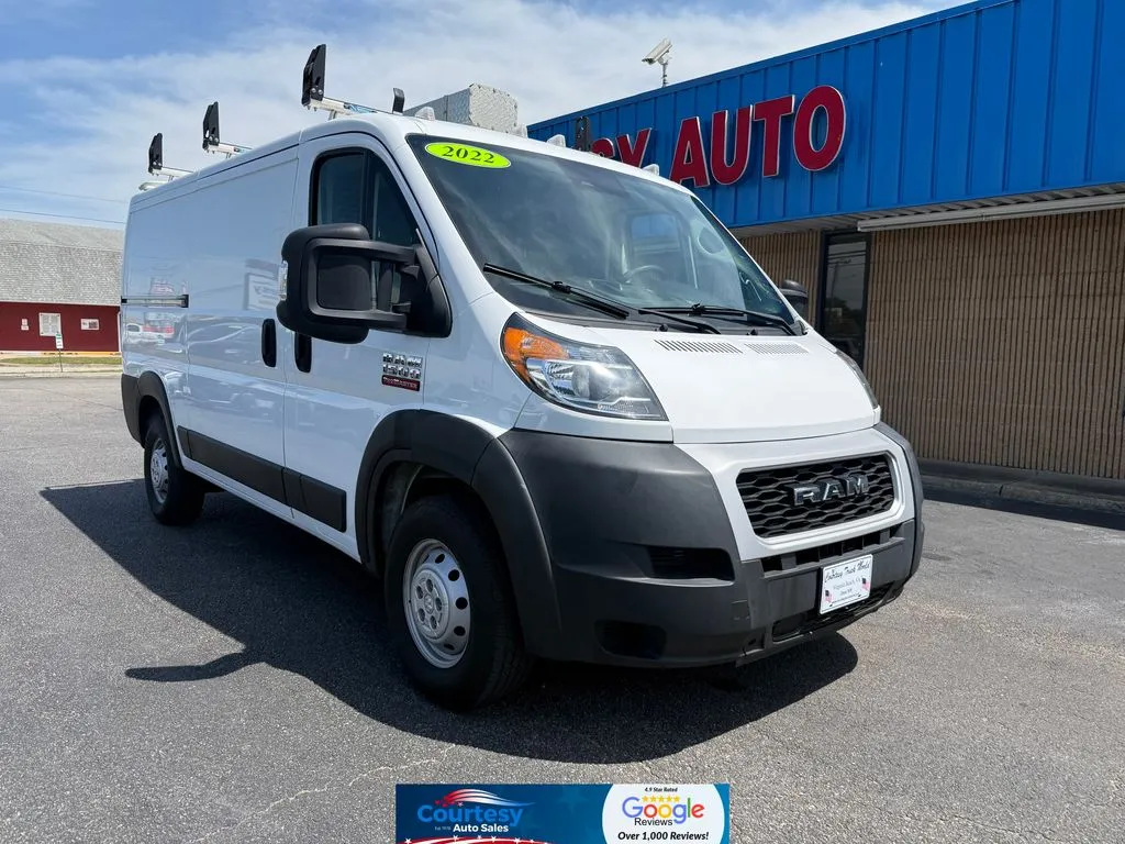 White 2022 Ram ProMaster 1500 Low Roof for sale in Chesapeake, VA