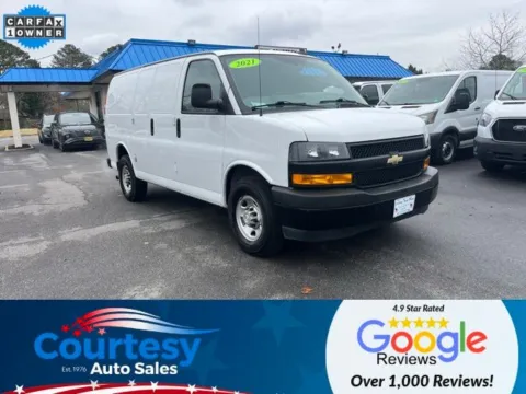 White 2021 Chevrolet Express 2500 Work Van for sale in Chesapeake, VA