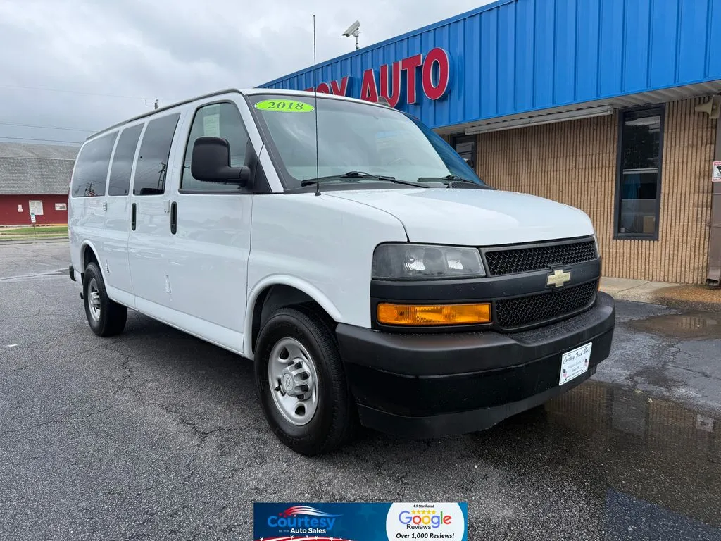 White 2018 Chevrolet Express 2500 LS for sale in Chesapeake, VA