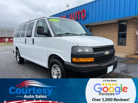 White 2018 Chevrolet Express 2500 LS for sale in Chesapeake, VA