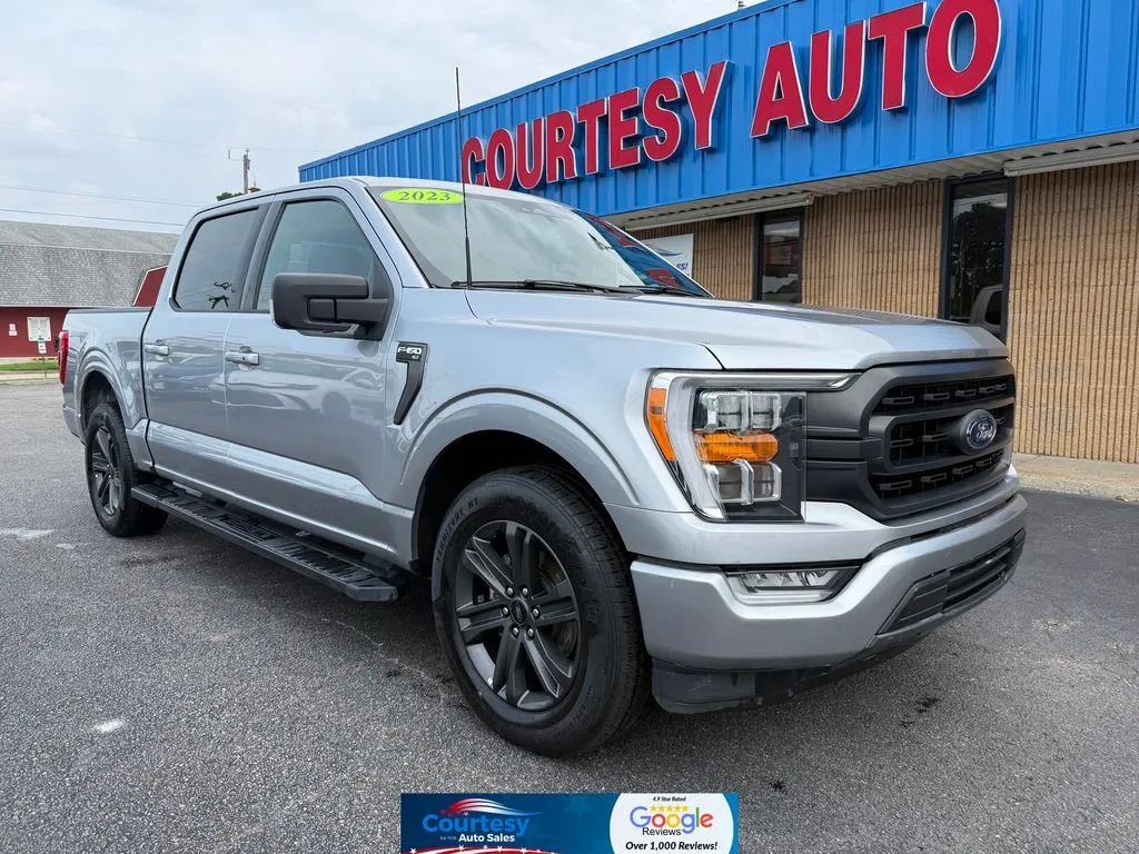 Silver 2023 Ford F-150 XLT for sale in Chesapeake, VA