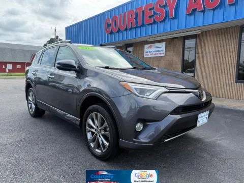 Gray 2017 Toyota RAV4 Platinum for sale in Chesapeake, VA