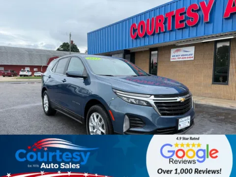 Blue 2024 Chevrolet Equinox LT for sale in Chesapeake, VA