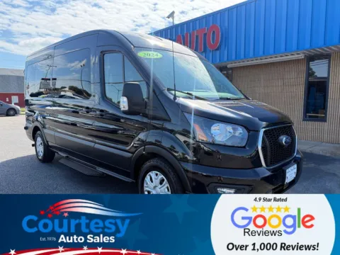 Black 2024 Ford Transit-350 XLT for sale in Chesapeake, VA