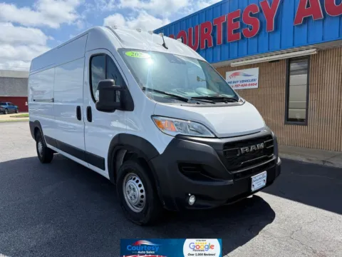White 2025 Ram ProMaster 2500 High Roof for sale in Chesapeake, VA