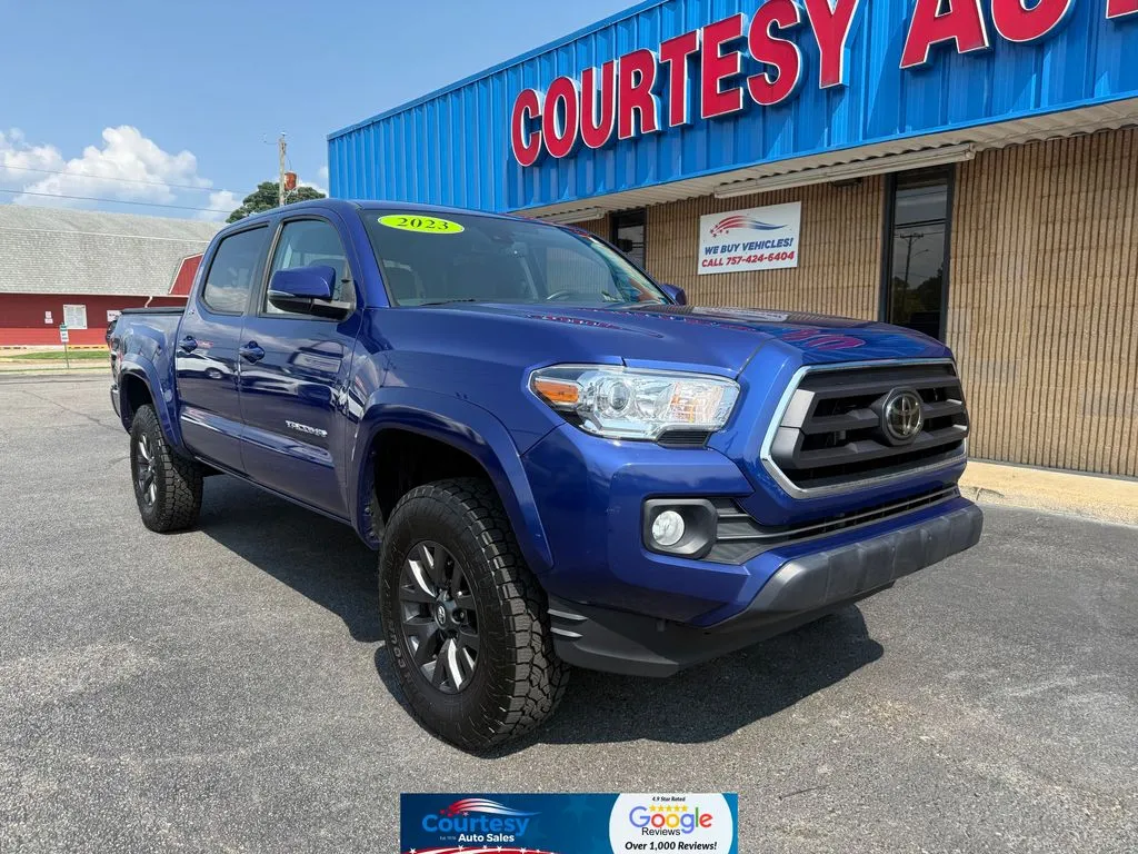 Blue 2023 Toyota Tacoma SR5 for sale in Chesapeake, VA